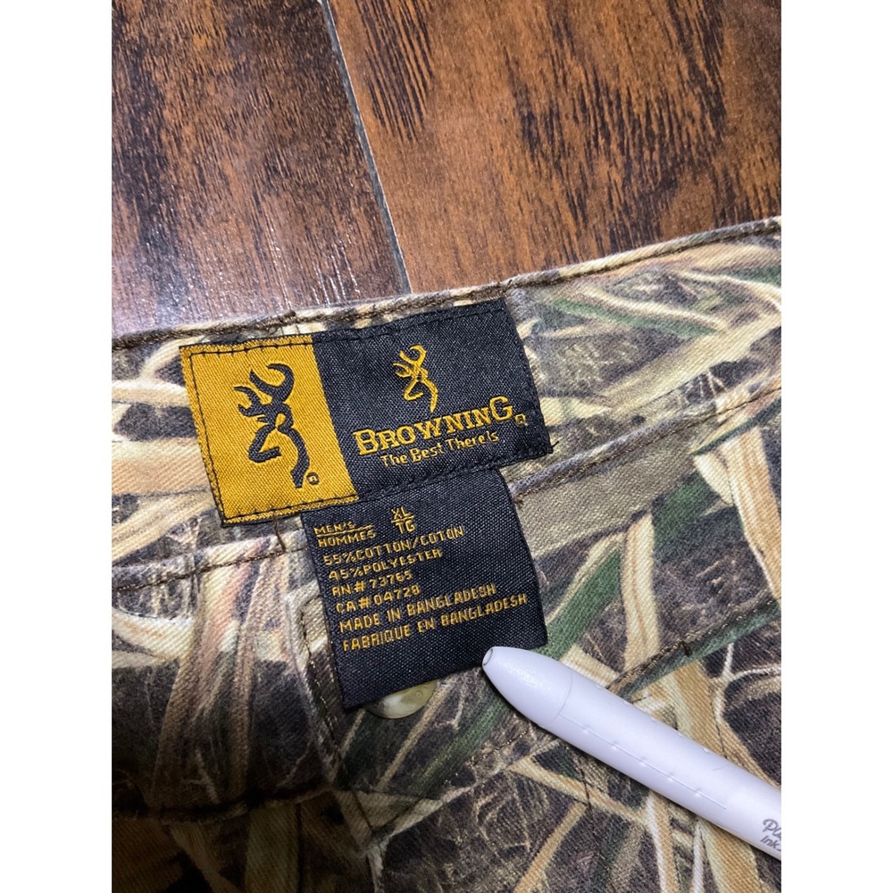 Browning Mens Mossy Oak Shadow Grass Blades Camo Cargo Pants XL Camouflage - Picture 4 of 7